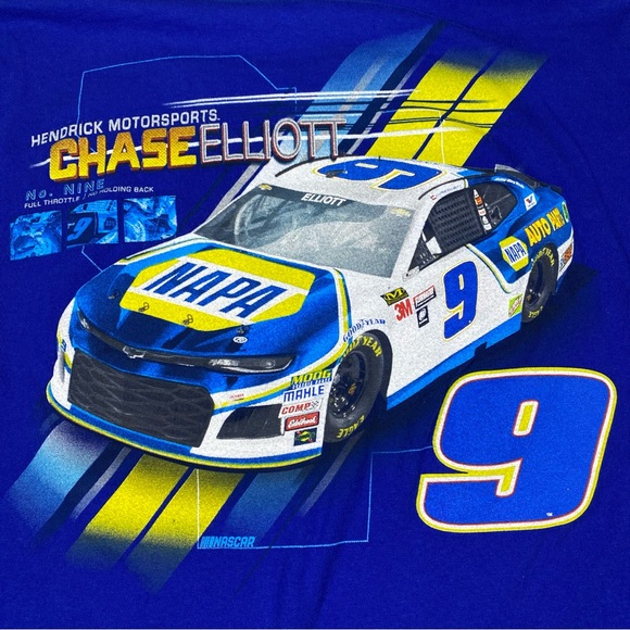 Chase Elliott T-Shirt Men’s XL NASCAR Wrap Around Short Sleeve Crew Graphic Tee - Picture 6 of 10
